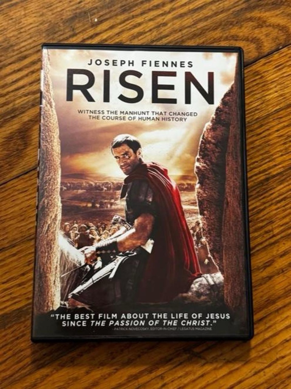 Risen DVD 2016 Joseph Fiennes Tom Felton Biblical Christian Drama